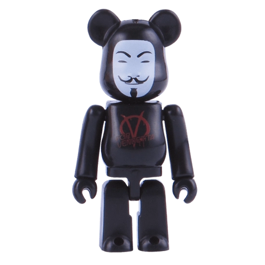 Bearbrick PEPSI.NEX × Warner Bros. - V for Vendetta OC 70% Herstellerbild