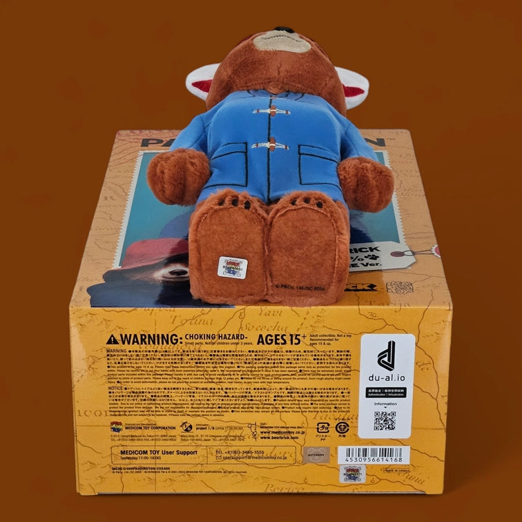 Bearbrick Paddington Costume Version 400% Echtheitsmerkmale