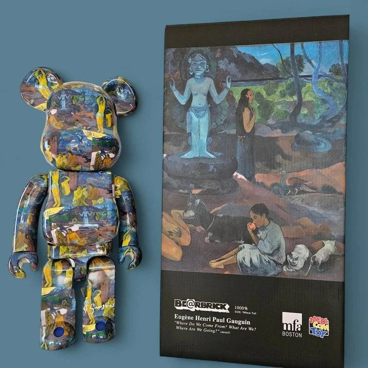 Bearbrick Paul Gauguin Where Do We Come From 1000% mit Verpackung