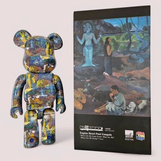 Bearbrick Paul Gauguin Where Do We Come From 1000% mit Verpackung