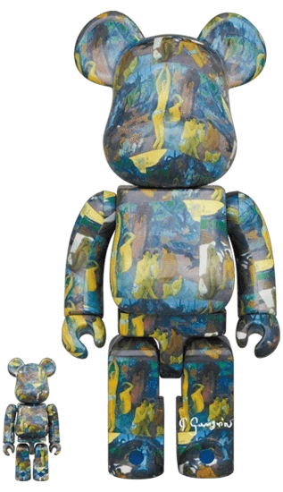 Bearbrick Paul Gauguin Where Do We Come From 100%+400% Herstellerbild 1