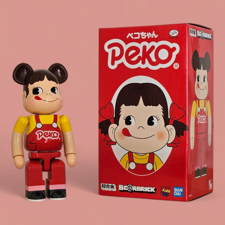 Bearbrick Peko-Chan 200% mit Verpackung