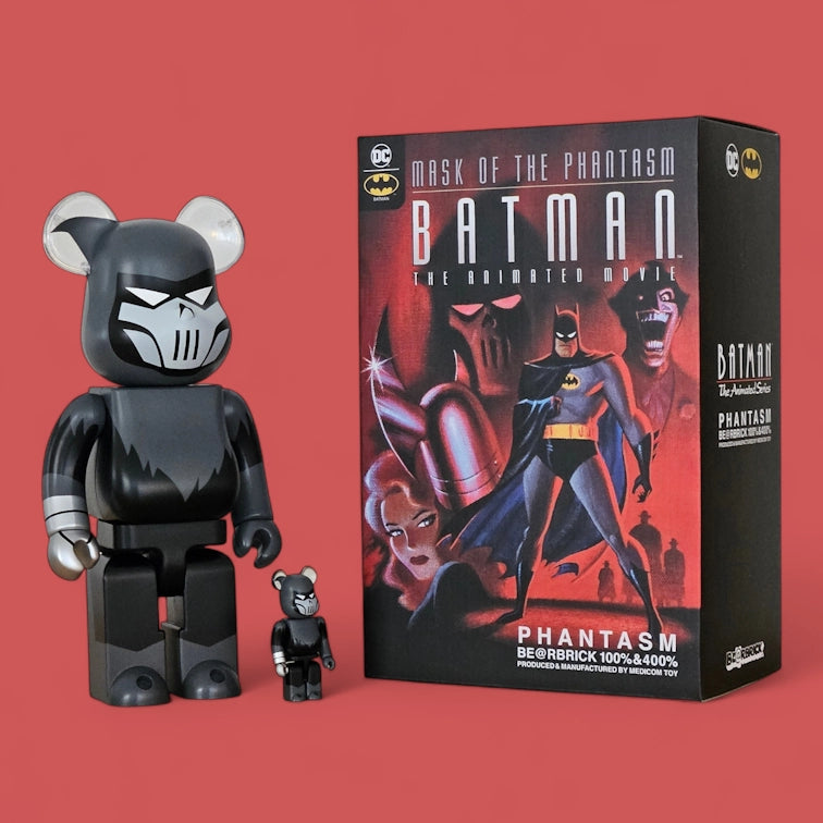 Bearbrick Phantasm (Batman The Animated Series Version) mit Verpackung