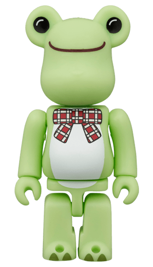 Bearbrick Pickles the Frog & Nyabrick Pierre the Black Cat 100% Herstellerbild 2