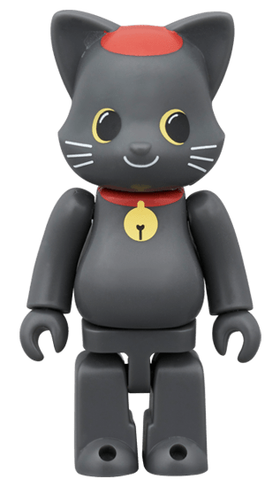 Bearbrick Pickles the Frog & Nyabrick Pierre the Black Cat 100% Herstellerbild 4