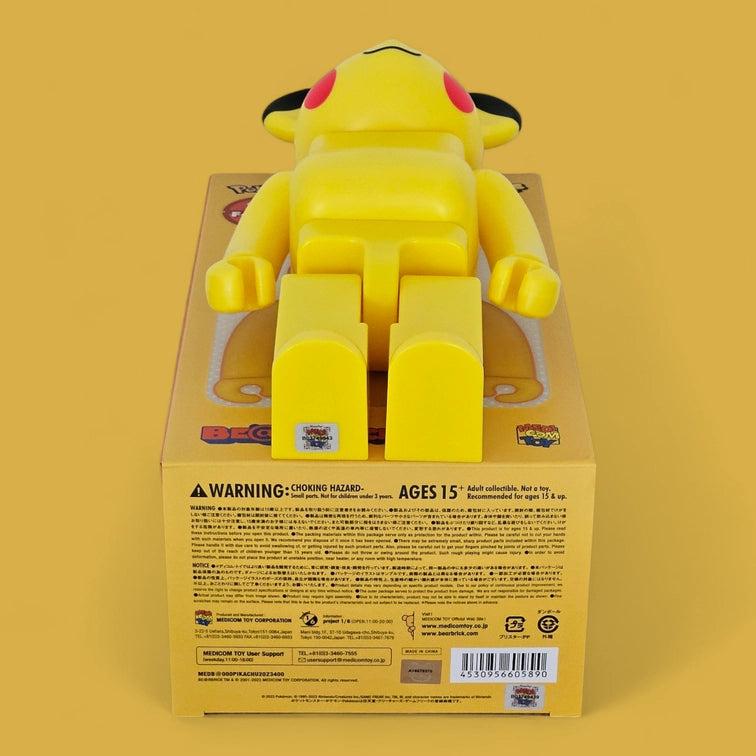 Bearbrick Pikachu Female Version 400% Echtheitsmerkmale