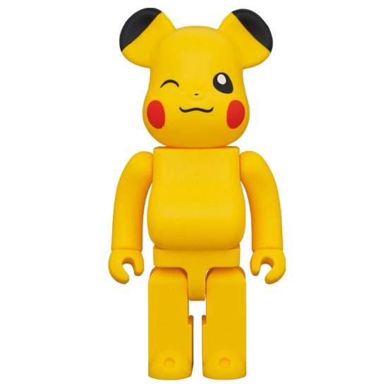 Bearbrick Pikachu Female Version 400% Herstellerbild 1