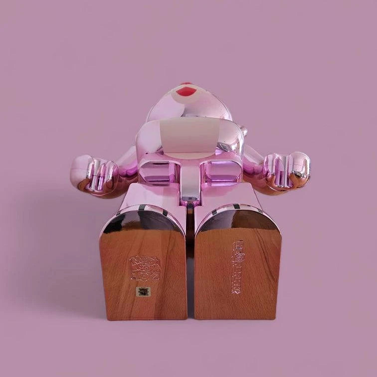 Bearbrick Pink Panther Chrome Version 1000% Echtheitsmerkmale