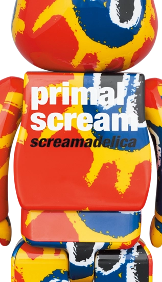 Bearbrick Primal Scream 'screamadelica' 100%+400% Herstellerbild 4