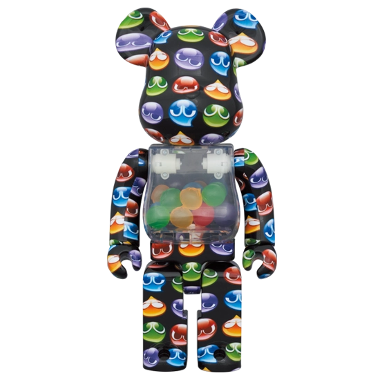 Bearbrick Puyo Puyo 400% Herstellerbild 1