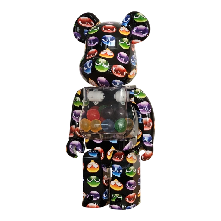 Bearbrick Puyo Puyo 400% schräg