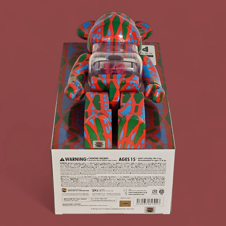 Bearbrick Robert Indiana LOVE 400% Echtheitsmerkmale