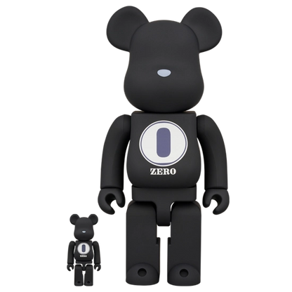 Bearbrick Robert Indiana × fragmentdesign Black Herstellerbild 1