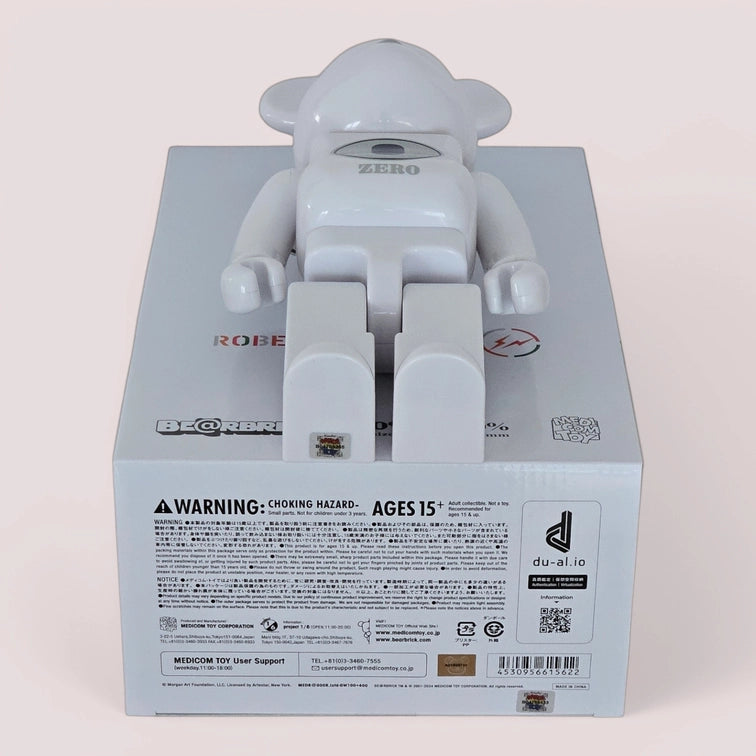 Bearbrick Robert Indiana × fragmentdesign White 100%+400% Echtheitsmerkmale