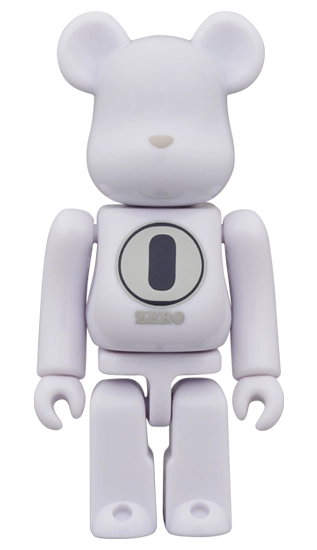 Bearbrick Robert Indiana × fragmentdesign White 100%+400% Herstellerbild 2