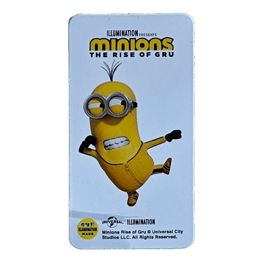 Bearbrick Series 42 Cute 'Kevin' [Minions - The Rise of Gru] 100% SECRET Begleitkarte