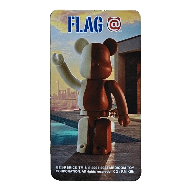 Bearbrick Series 42 Flag 'Dubai, UAE' 100% Begleitkarte