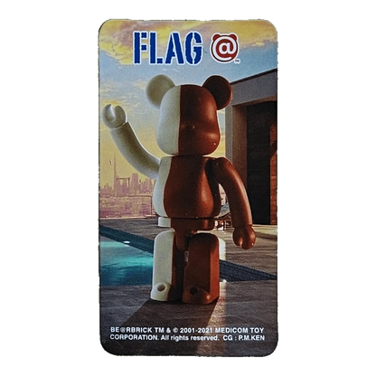 Bearbrick Series 42 Flag 'Dubai, UAE' 100% Begleitkarte