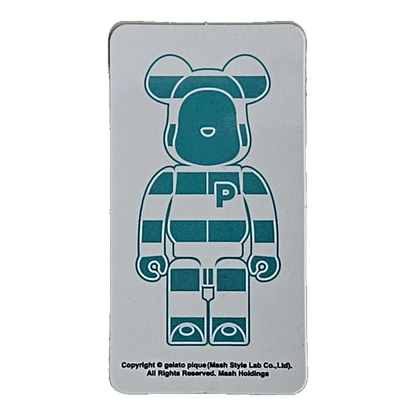 Bearbrick Series 43 Artist 'Gelato Pique Mint' 100% Begleitkarte