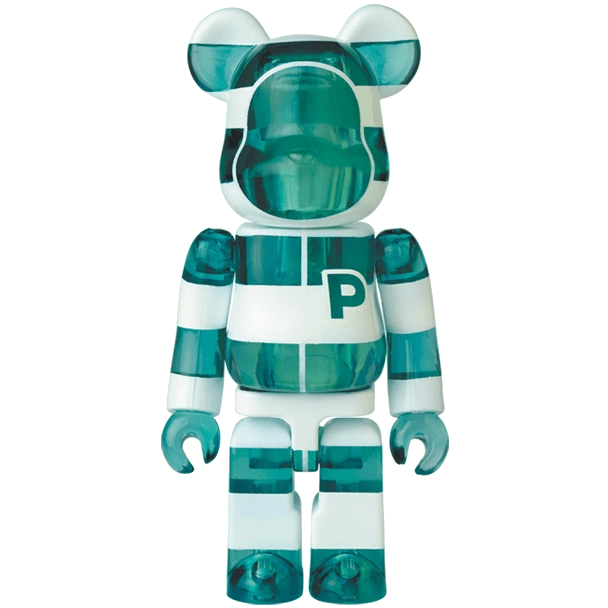 Bearbrick Series 43 Artist 'Gelato Pique Mint' 100% Herstellerbild