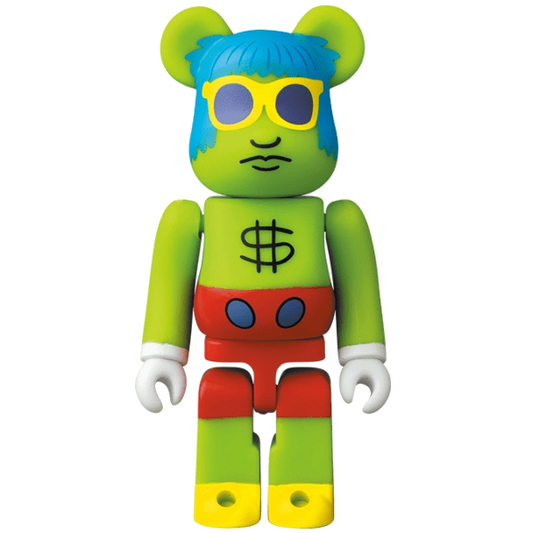 Bearbrick Series 43 Artist 'Keith Haring Andy Mouse' 100% Herstellerbild