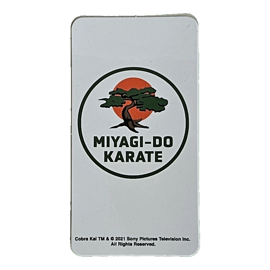 Bearbrick Series 43 Artist 'Miyagi-Do Karate' [Cobra Kai] 100% Begleitkarte