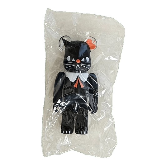 Bearbrick Series 43 Artist 'Robin the Black Cat' 100% in Folie