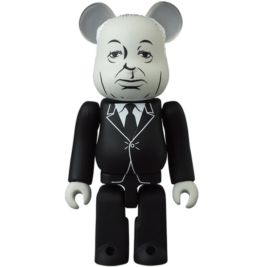 Bearbrick Series 43 Horror 'Alfred Hitchcock' 100% Herstellerbild