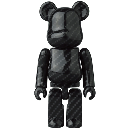 Bearbrick Series 43 Pattern 'Carbon' 100% Herstellerbild