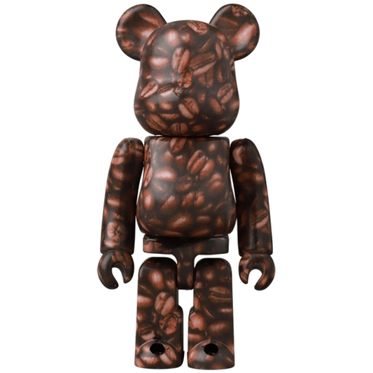 Bearbrick Series 44 Jellybean 'Coffee Beans' 100% Herstellerbild