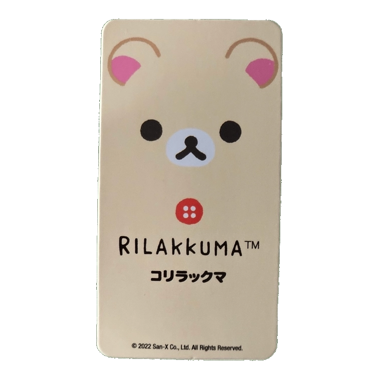 Bearbrick Series 45 Cute 'Korilakkuma' 100% SECRET Begleitkarte