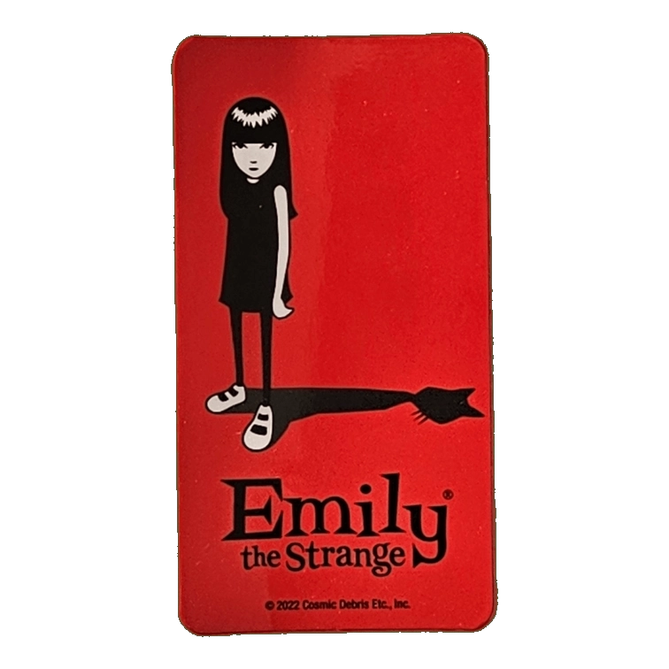 Bearbrick Series 45 Horror 'Emily the Strange' 100% Begleitkarte