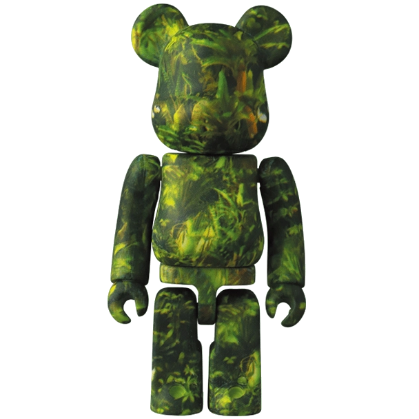 Bearbrick Series 45 Pattern 'Jungle' 100% Herstellerbild