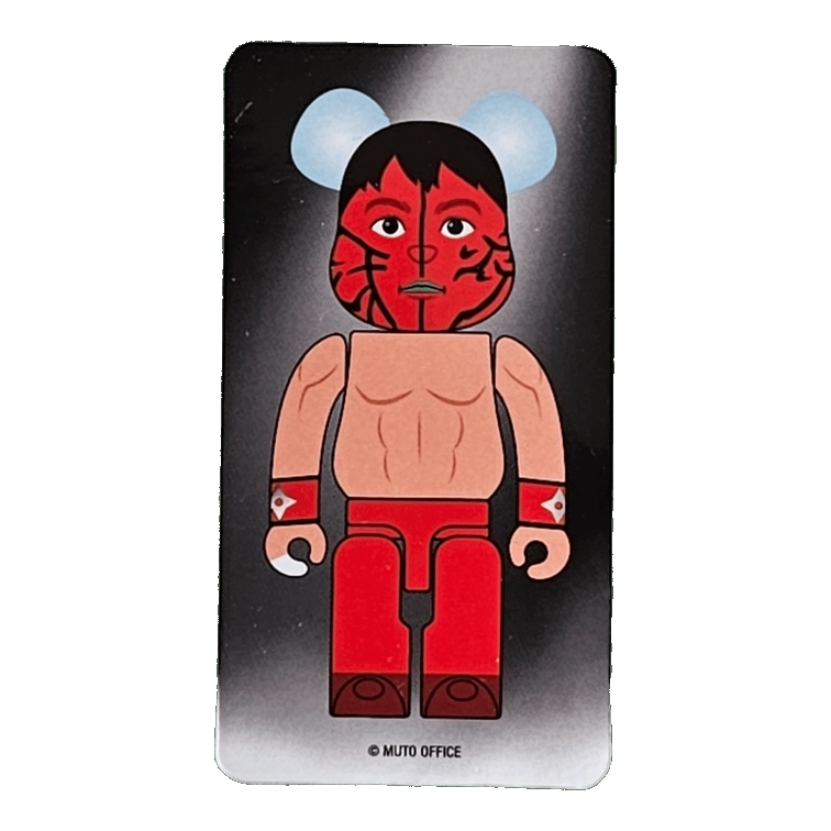 Bearbrick Series 46 Artist 'The Great Muta' 100% Begleitkarte