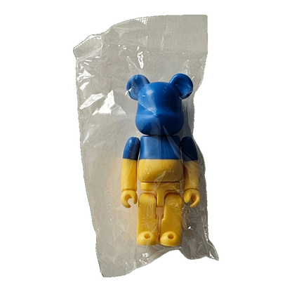 Bearbrick Series 46 Flag 'Ukraine' 100% in Folie