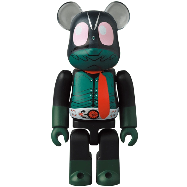 Bearbrick Series 46 Hero 'Shin Kamen Rider' 100% Herstellerbild