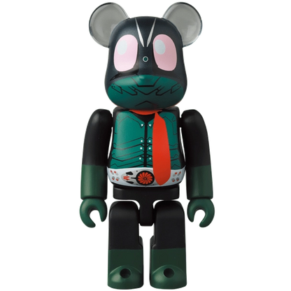 Bearbrick Series 46 Hero 'Shin Kamen Rider' 100% Herstellerbild