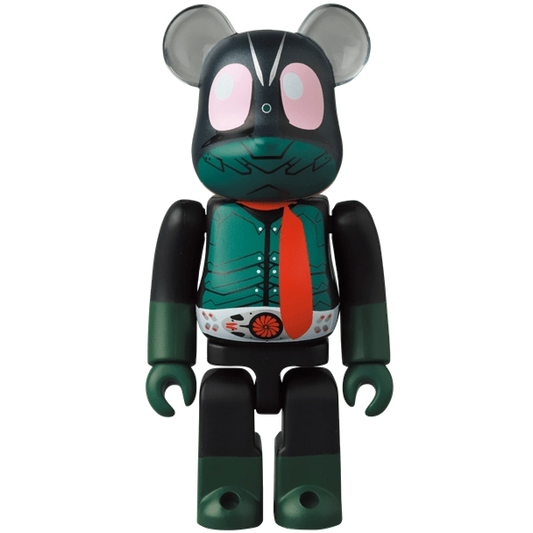 Bearbrick Series 46 Hero 'Shin Kamen Rider' 100% Herstellerbild