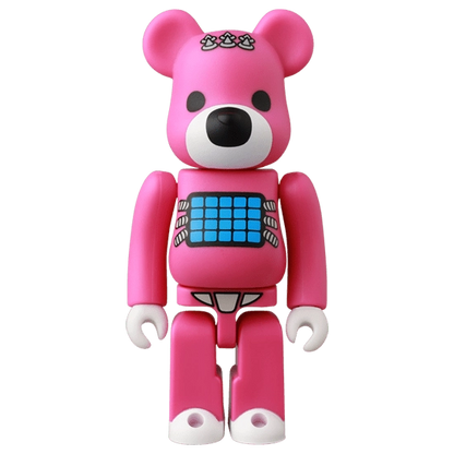 Bearbrick Series 47 Animal 'Psycho Teddy Bear' 100% Herstellerbild