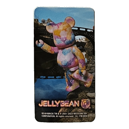 Bearbrick Series 47 Jellybean 'Candies' 100% Begleitkarte