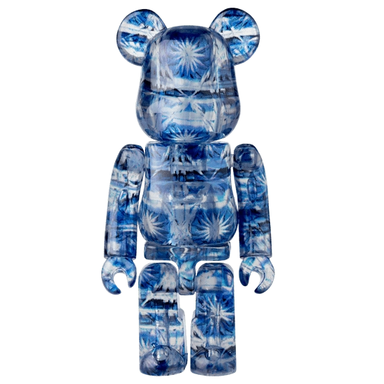 Bearbrick Series 47 Pattern 'Edokko' 100% Herstellerbild