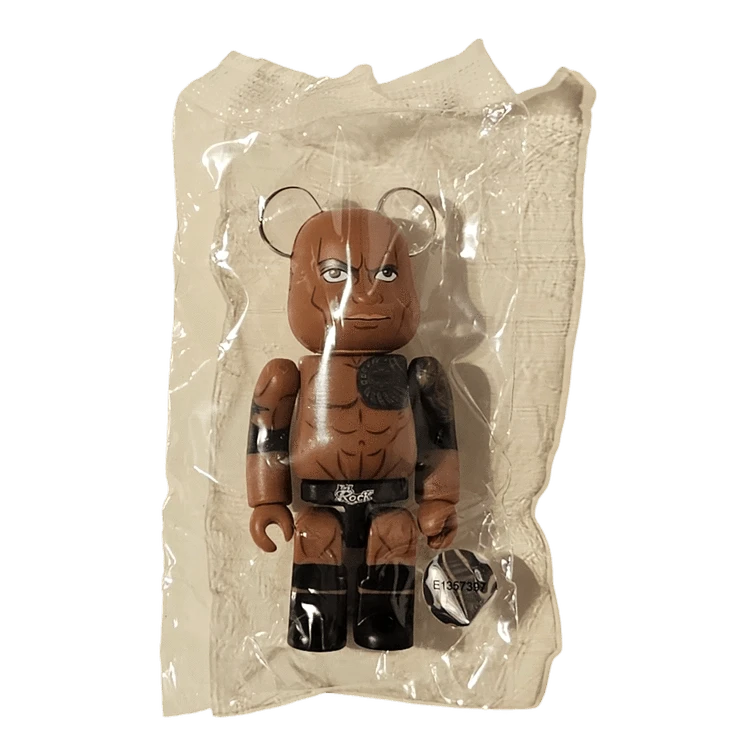 Bearbrick Series 48 Artist 'The Rock' [WWE] 100% in Folie