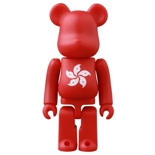 Bearbrick Series 48 Flag 'Hong Kong' 100% Herstellerbild