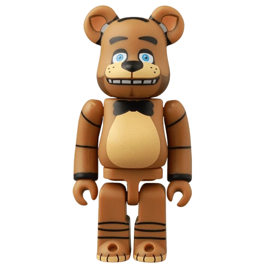 Bearbrick Series 48 Horror 'Mike Schmidt' [Five Nights at Freddy's] 100% Herstellerbild