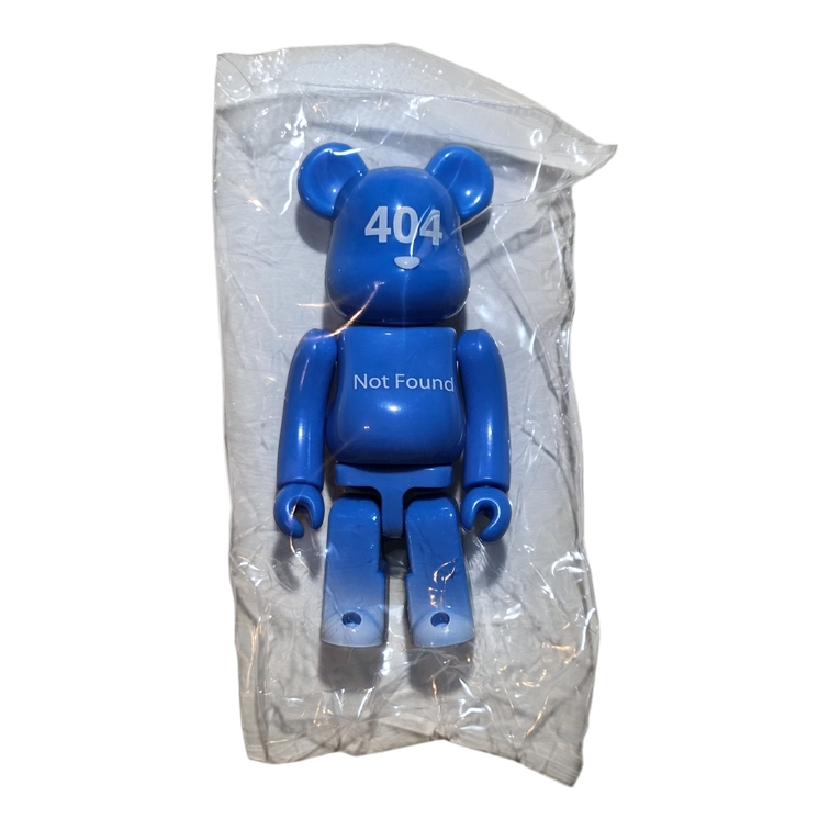 Bearbrick Series 48 '404 Not Found' 100% SECRET in Folie