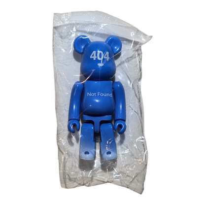 Bearbrick Series 48 '404 Not Found' 100% SECRET in Folie