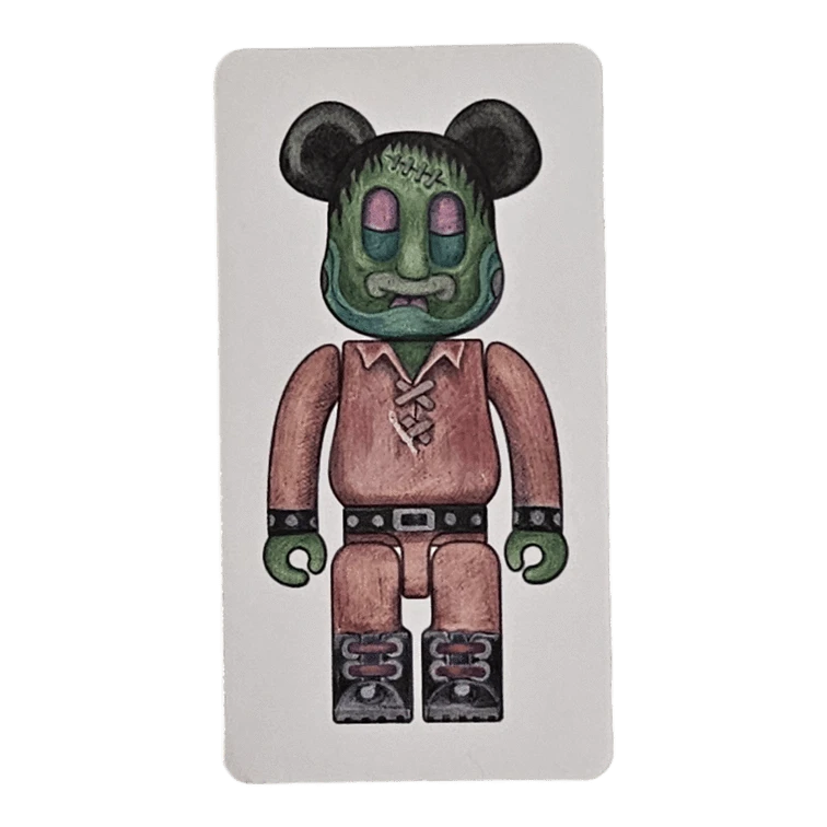 Bearbrick Series 48 'Will Sweeney' 100% SECRET Begleitkarte