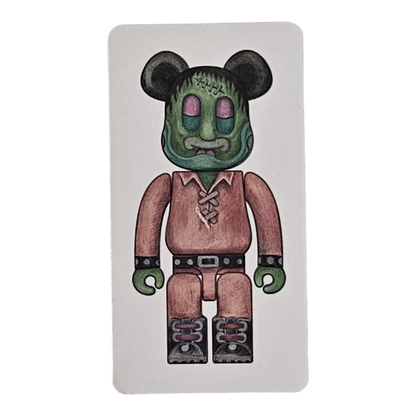 Bearbrick Series 48 'Will Sweeney' 100% SECRET Begleitkarte