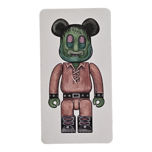Bearbrick Series 48 'Will Sweeney' 100% SECRET Begleitkarte