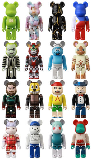 Bearbrick Series 49 100% Modellübersicht